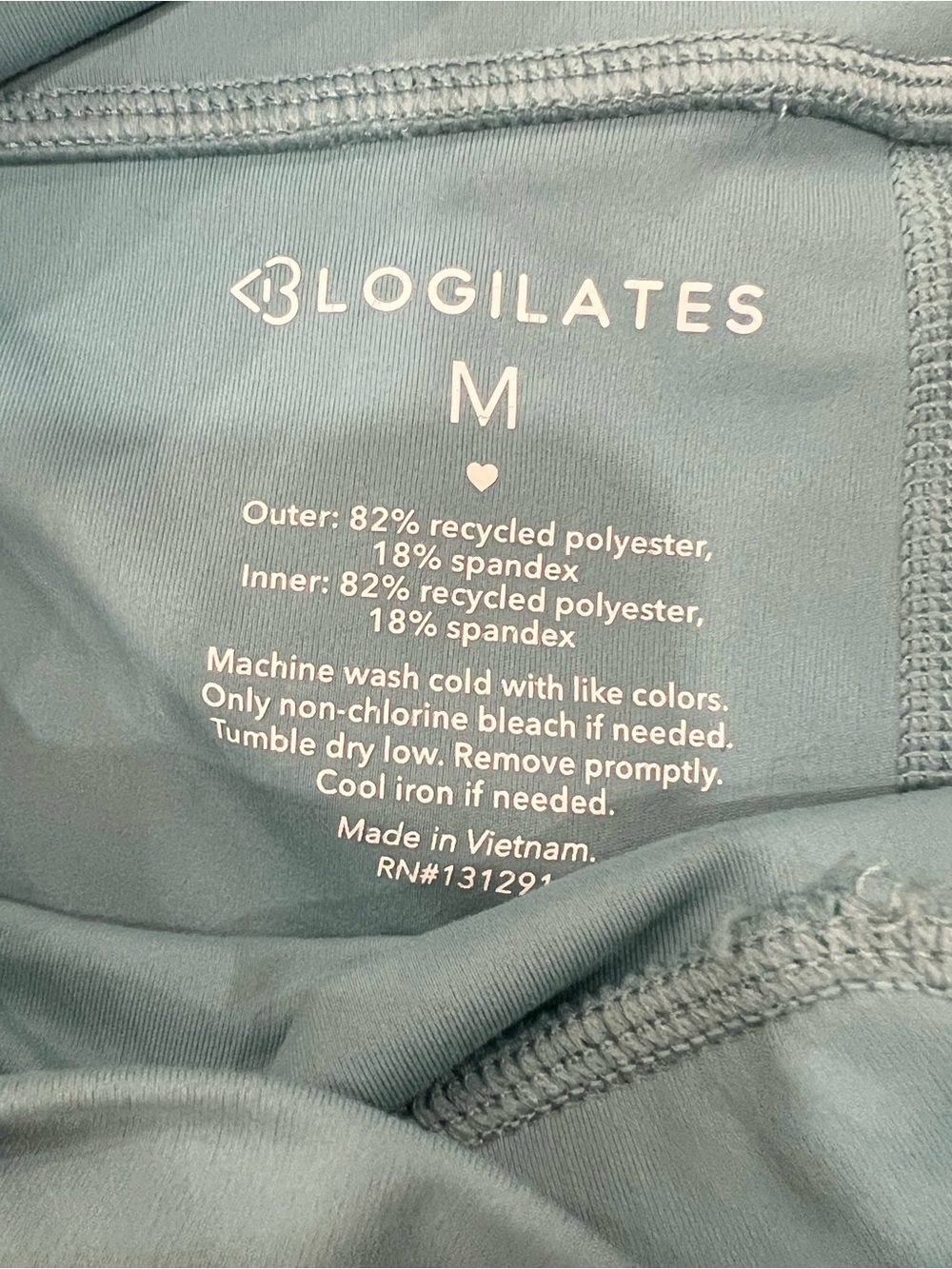 Blogilates Crisscross Slit Athletic Skort Blue Size Medium Athleisure Sporty - Picture 4 of 4